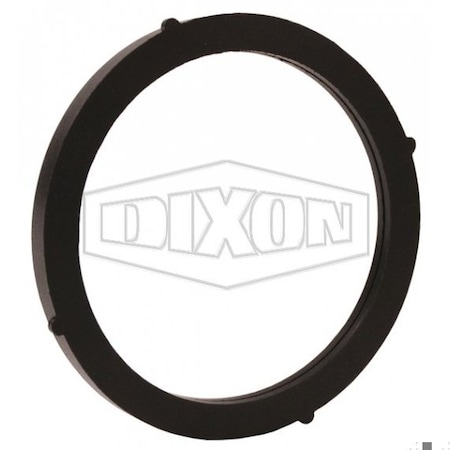 Dixon Pre-Attached Gasket, 3 in Nominal, Buna-N, Domestic WH300-G